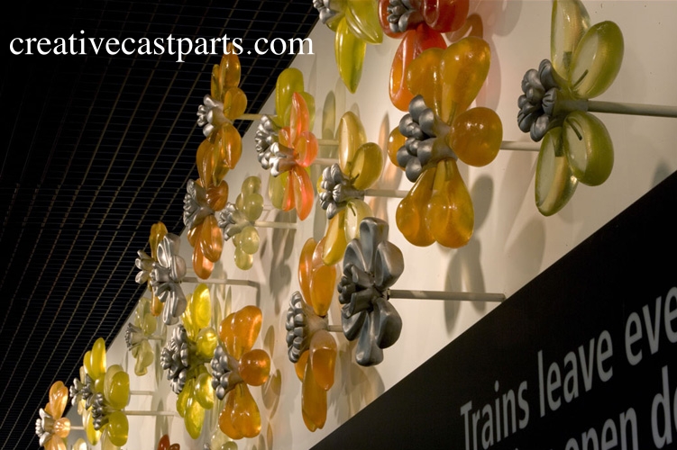 Custom rotocast displays by Creative Cast Parts