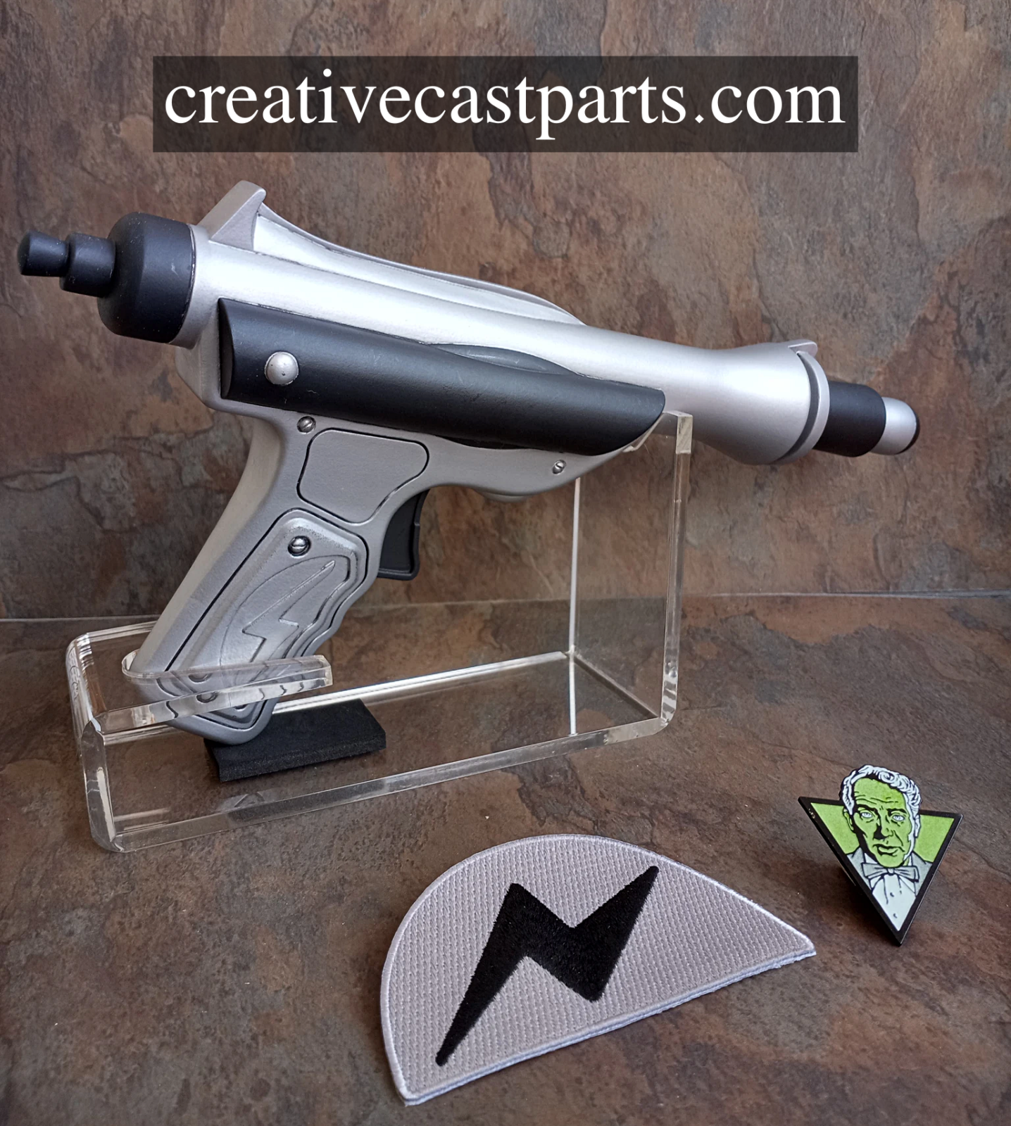 rotocast-urethane-scifi promotional piece-work done by-creative cast parts Promotional marketing pieces for trade-show booths, retailers, museums and more.
