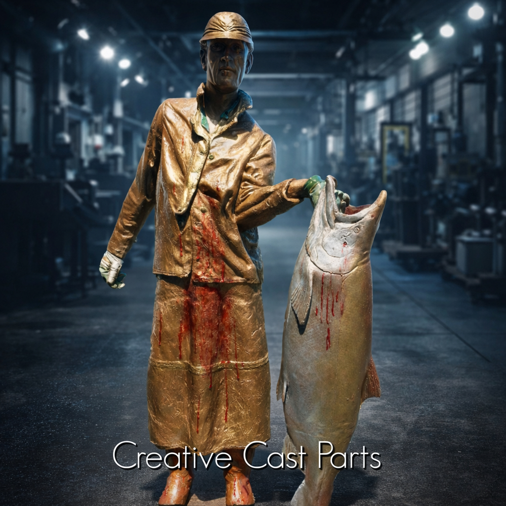 Design for Manufacturability DFM. bronze cast by Creative Cast Parts.