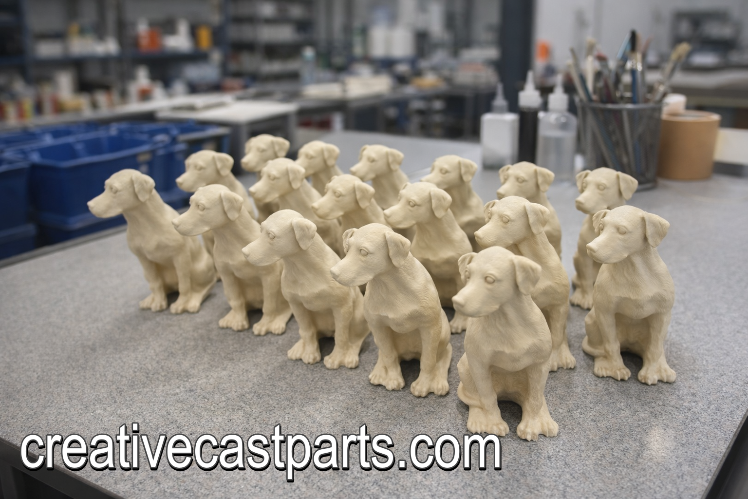 Promotional exhibit pieces. Tradeshow promotional casts. Retail promotional pieces by CreativeCastParts.com